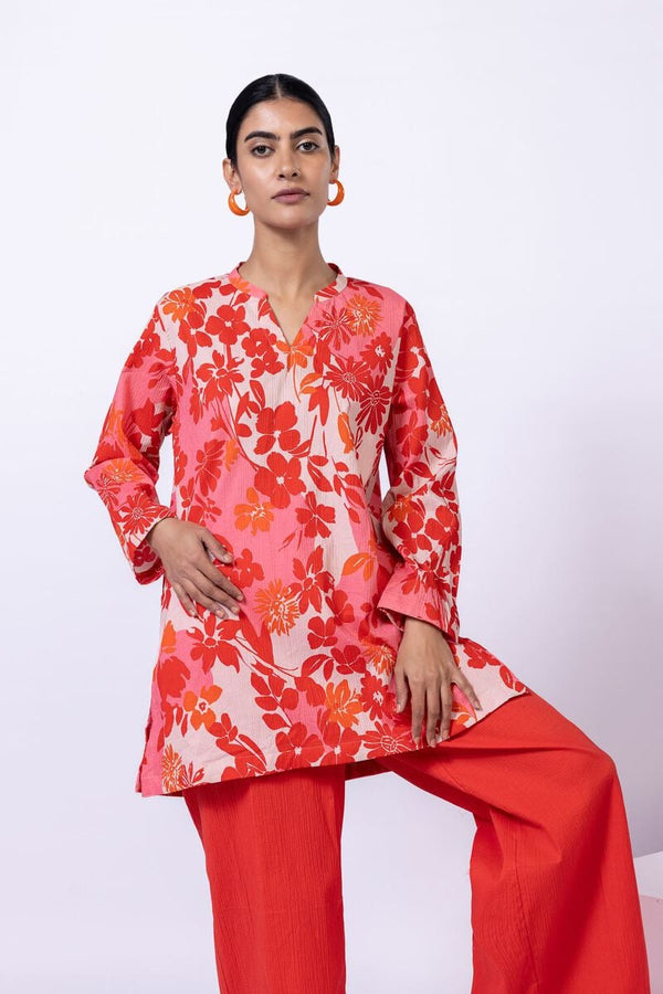 Printed | Ripple Crinkle Kurta