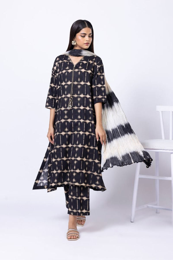 Printed | Cotton Dobby Kurta Pants 3 Pcs