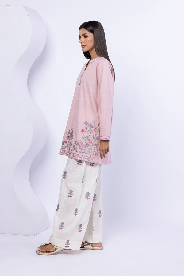 Embroidered | Cambric Kurta Pants