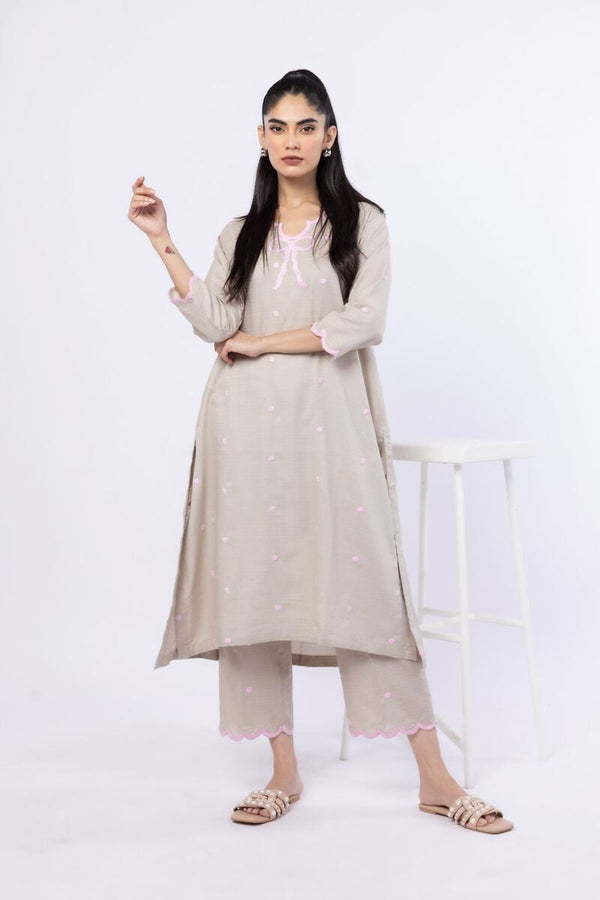 Embroidered | Cotton Dobby Kurta