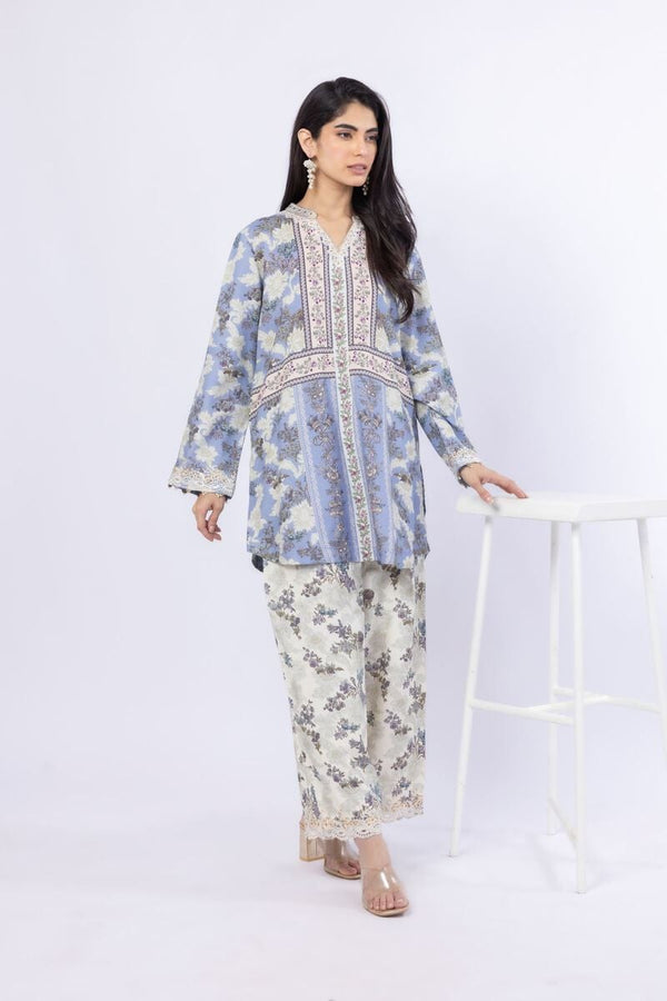 Embroidered | Russian Raw Silk Kurta