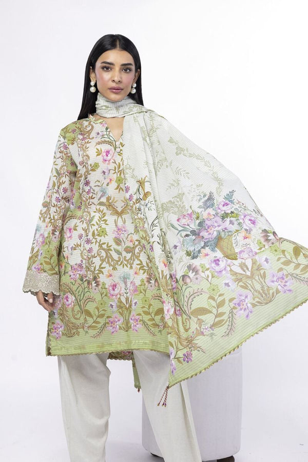 Embroidered | Messuri Fabrics 3 Piece