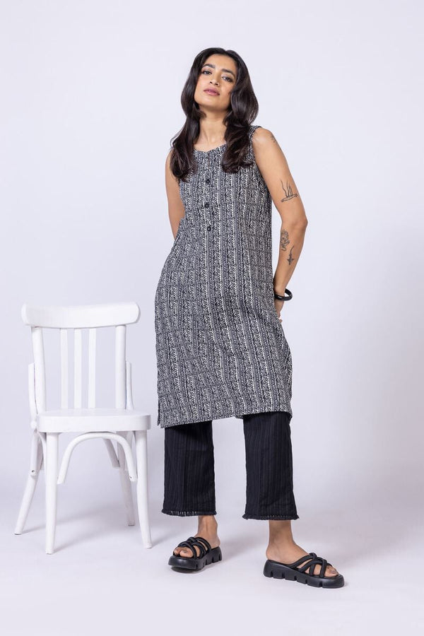 Printed | Textured Stretch Kurta Pants
