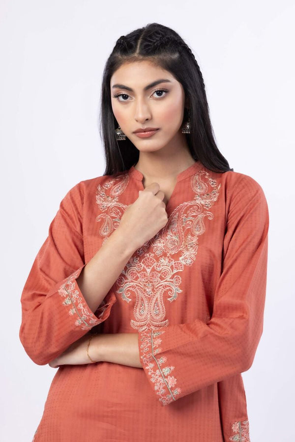 Embroidered | Cotton Dobby Kurta